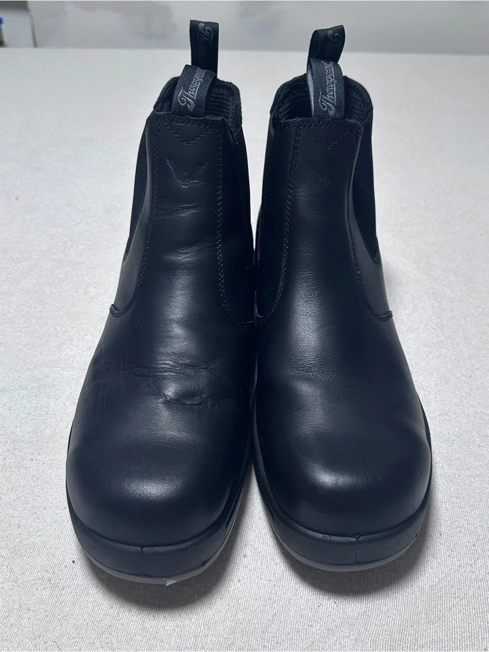 Men's Black Thorogood 6” Leather thoroflex series Work Boots